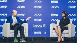 Axios' Mike Allen interviews Katherine Andrews, director of outdoor recreation for the state Department of Parks, Heritage and Tourism.